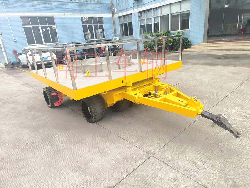 25噸重型平板拖車 帶圓型不銹鋼上裝工具拖車