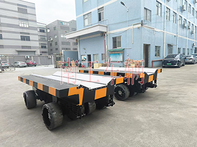 25噸V字重型鋼卷平板拖車(chē) 牽引全掛車(chē)1I.jpg