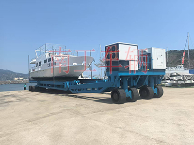 100噸重型游艇拖車 船體拖車4I.jpg